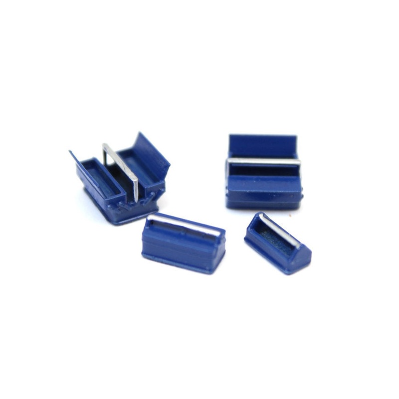 Blue Toolboxes – Car Garage Accessory – Pack of 4
