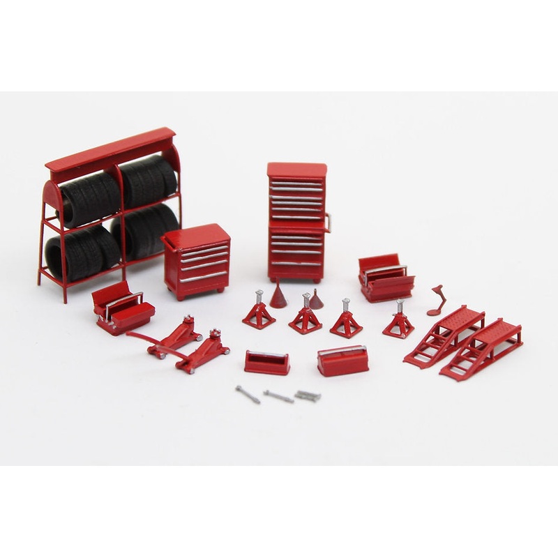 Car Garage Accessories Pack – RED