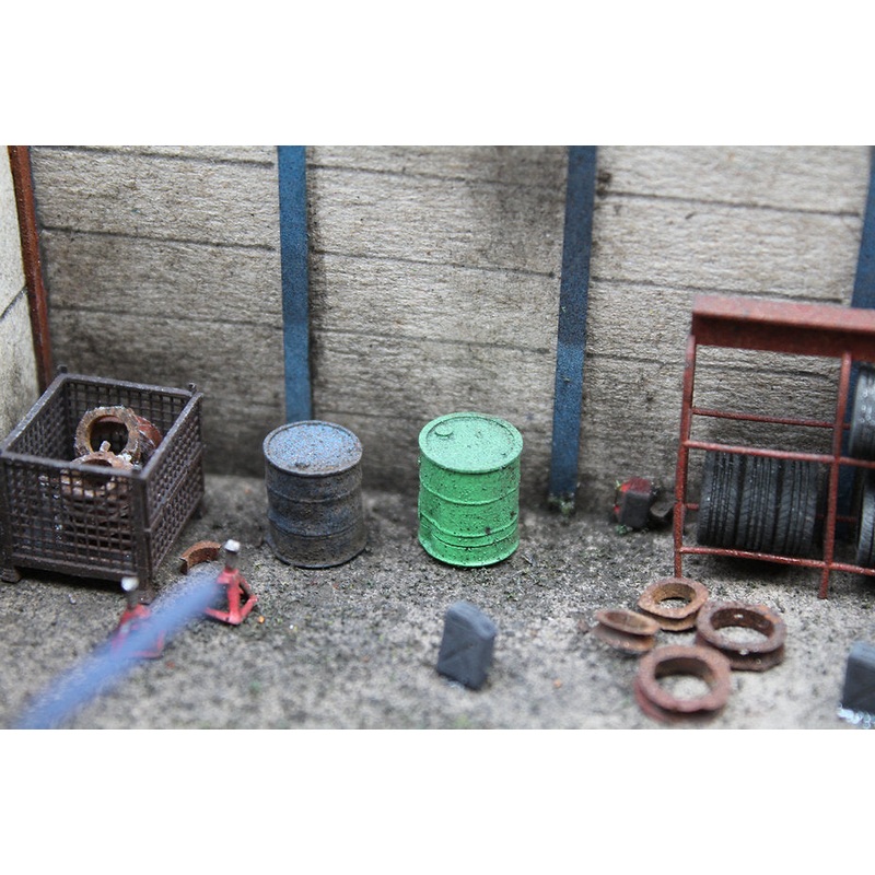 Dented Oil Drums – Green – Pack of 10