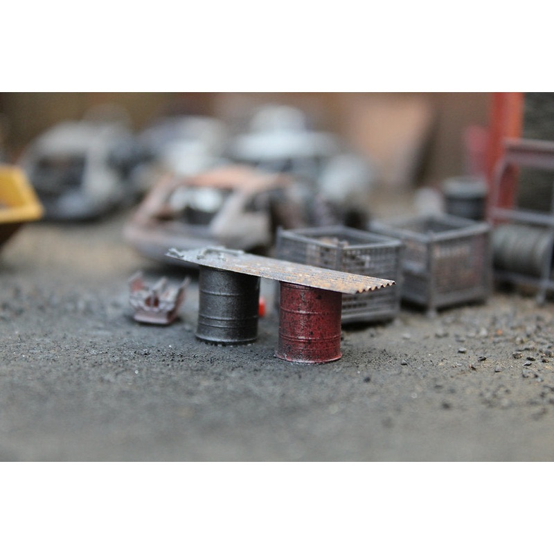 Dented Oil Drums – RED – Pack of 10