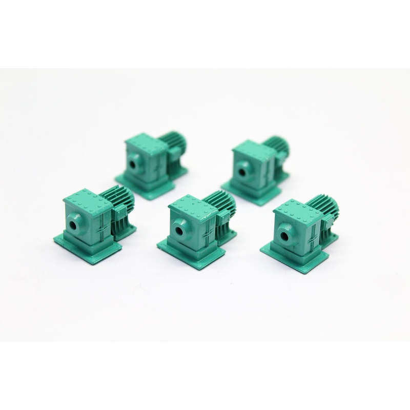 Large Electric Pump Motor – Industrial Green – Pack of 5