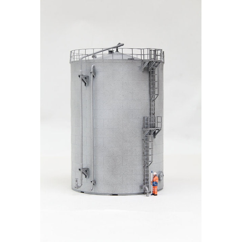 Large Oil Storage Tank with ladder 165mm – GREY WEATHERED