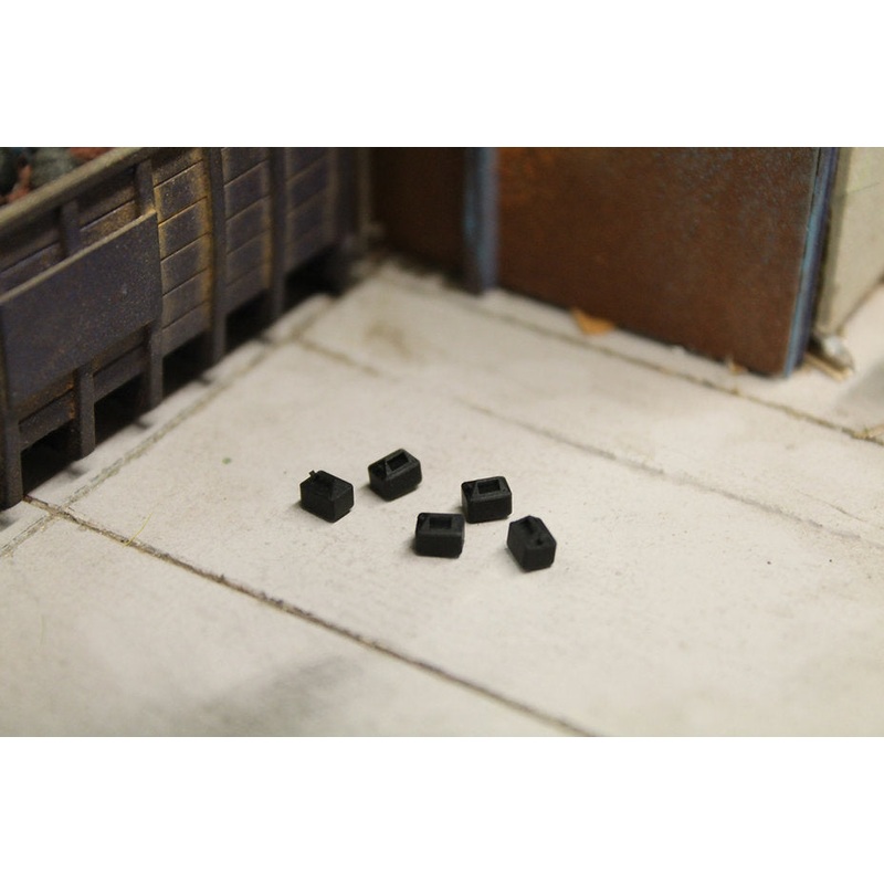 Petrol Cans – Pack of 5 – BLACK