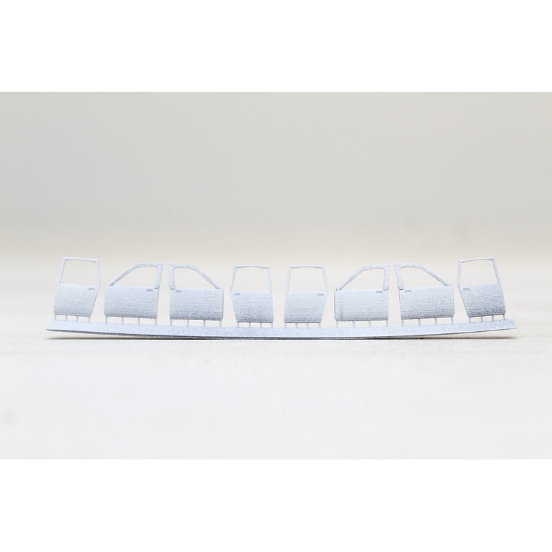 Scrap Metal Car Doors – Pack of 8 – WHITE