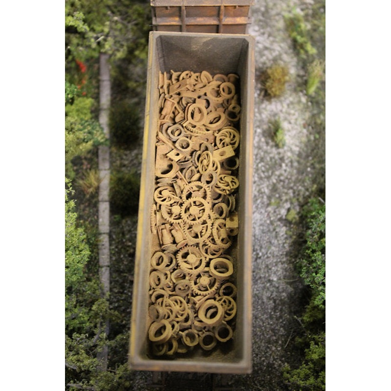 Scrap Metal Rusty Cogs & Gears – Pack of 30