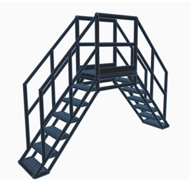 Small Up Over Steps – Unpainted