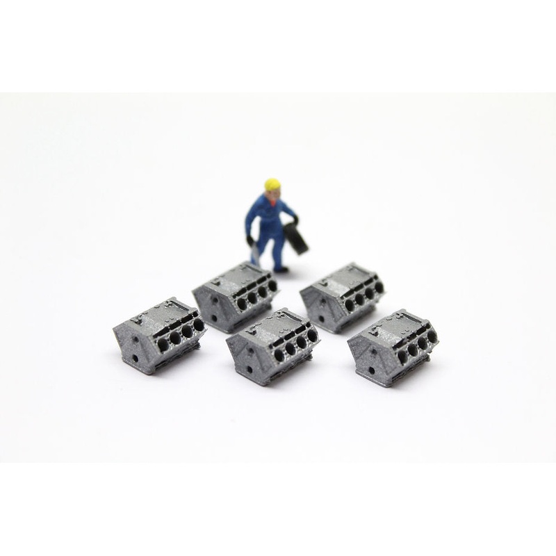 V8 Heavy Engine Blocks – Pack of 5