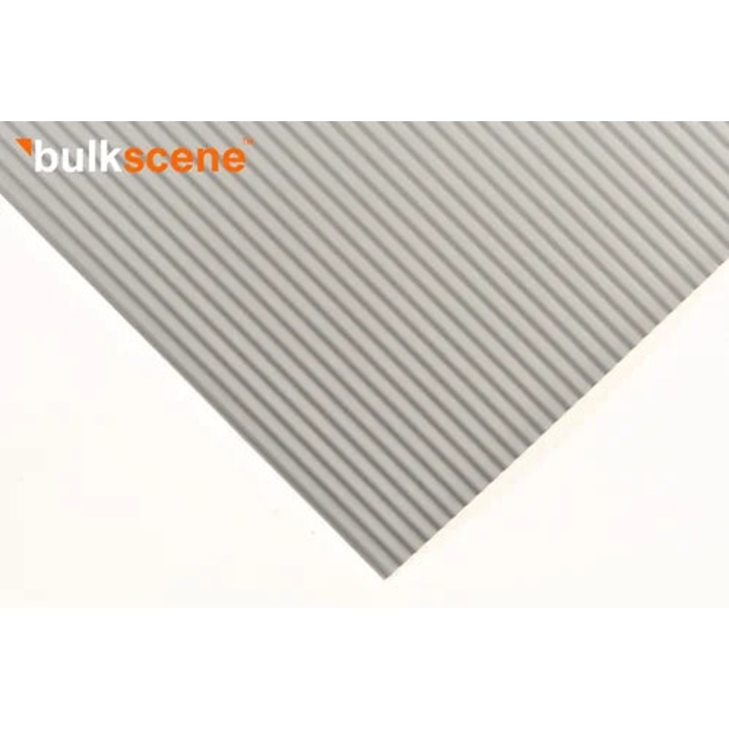 2.5mm Corrugated Metal 100mm by 200mm – Pack of 10