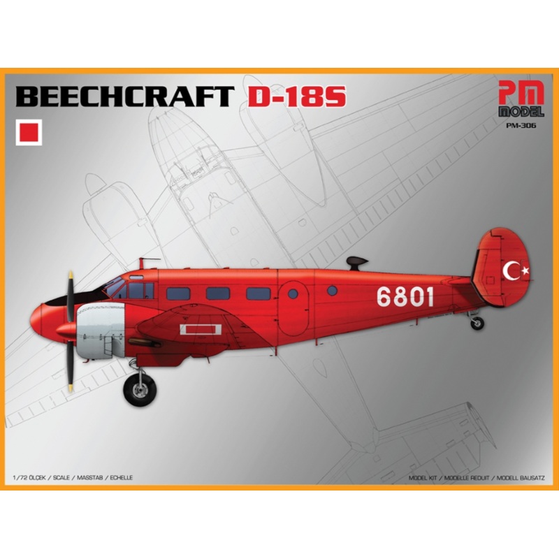 Beechcraft D-18S Model Kit