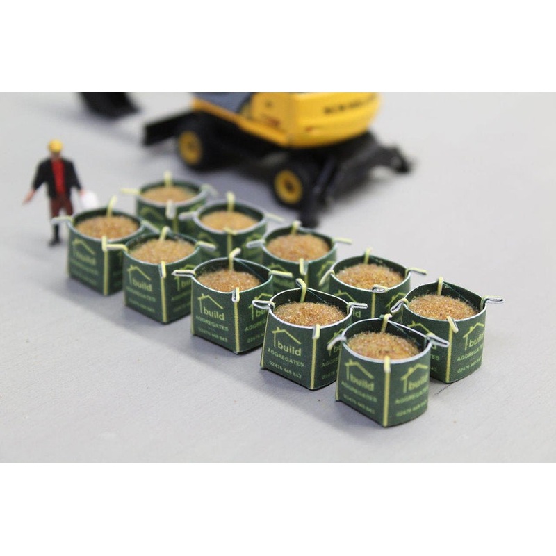 Build Aggregates Tonne Bags w/ pea gravel loads – Pack of 10