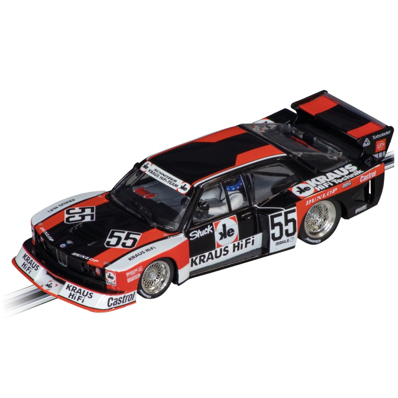 Carrera EVOLUTION BMW 320 Turbo Flachbau Team Schnitzer, No.55 DRM 1980 1:32 Slot Car