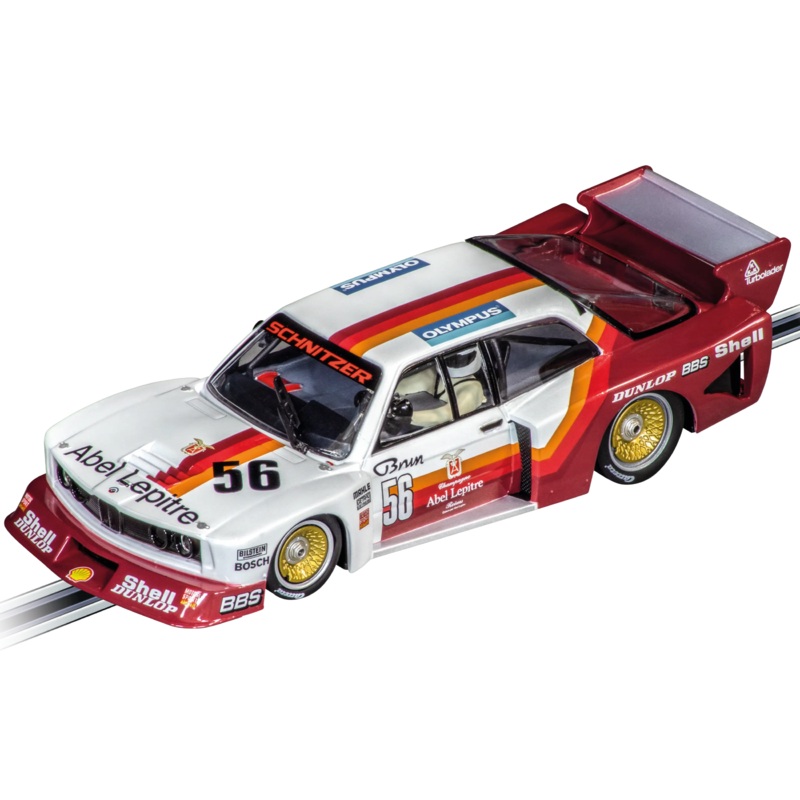 Carrera EVOLUTION BMW 320 Turbo Flachbau Team Schnitzer, No.56 DRM 1980 1:32 Slot Car