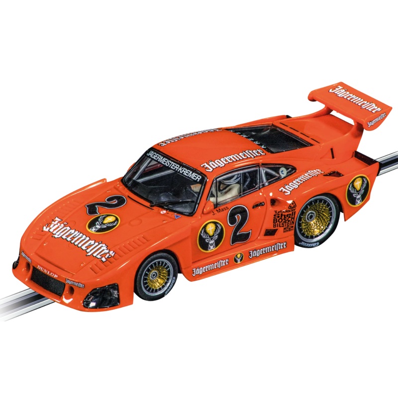 Carrera EVOLUTION Porsche Kremer 935 K3 Jgermeister Racing Team, No.2 1:32 Slot Car