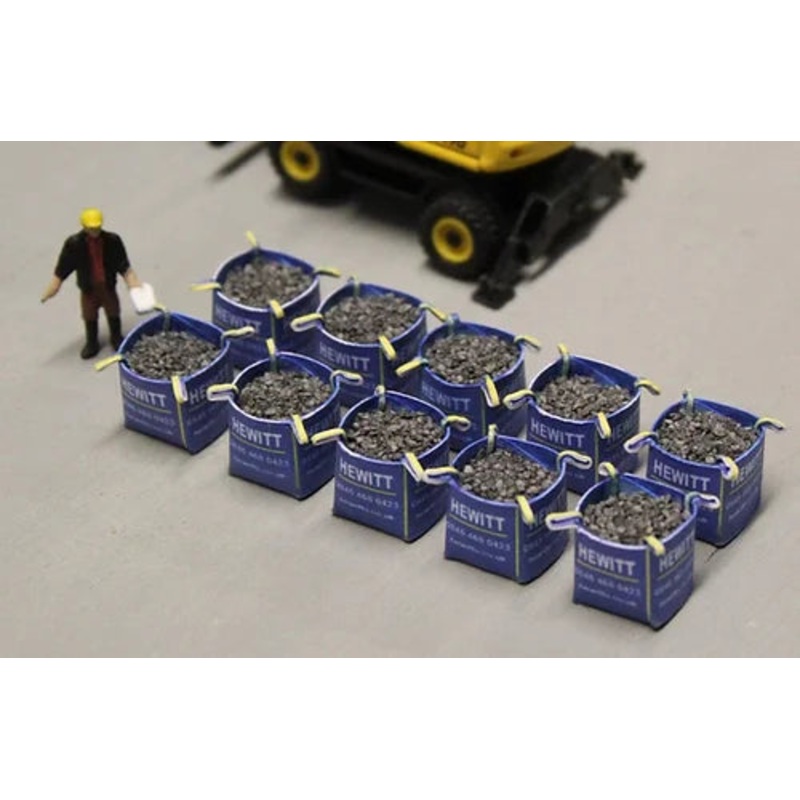 Hewitts Tonne Bags w/ 1mm grey ballast loads – Pack of 10
