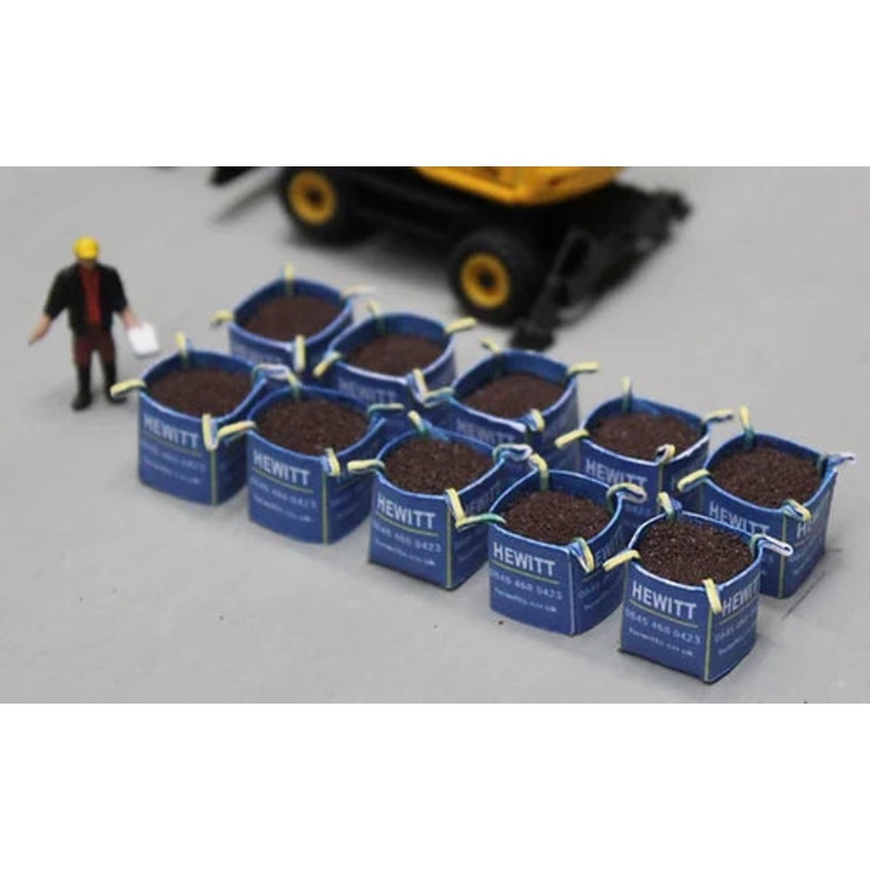 Hewitts Tonne Bags w/ top soil loads – Pack of 10