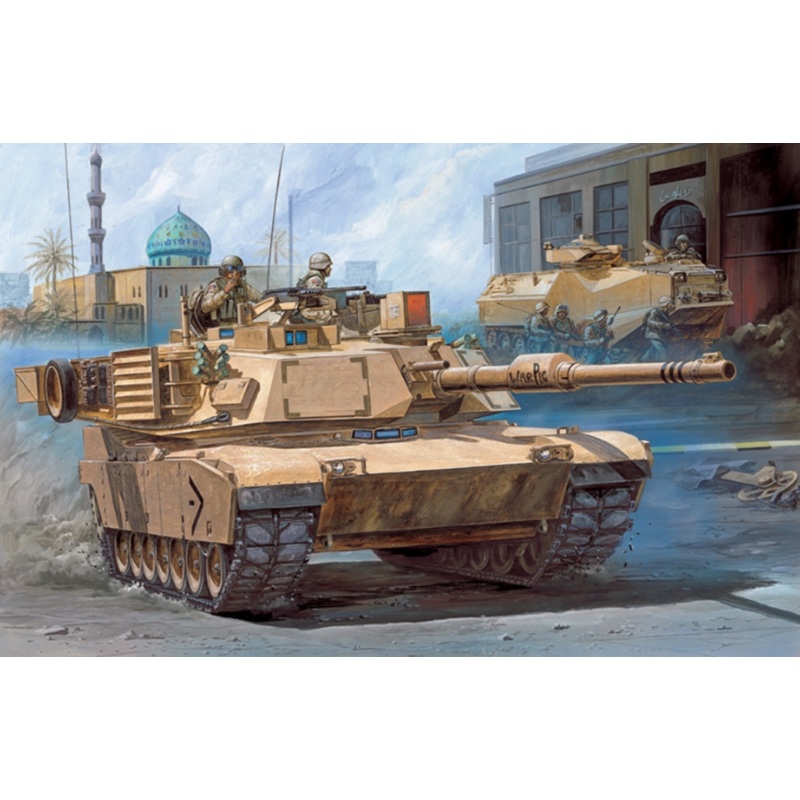 M1A1 Abrams Iraq 2003 Model Kit