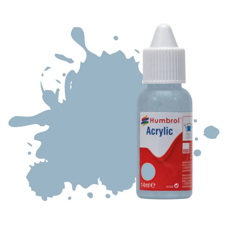 No 128 US Compass Grey Acrylic Paint (14ml)