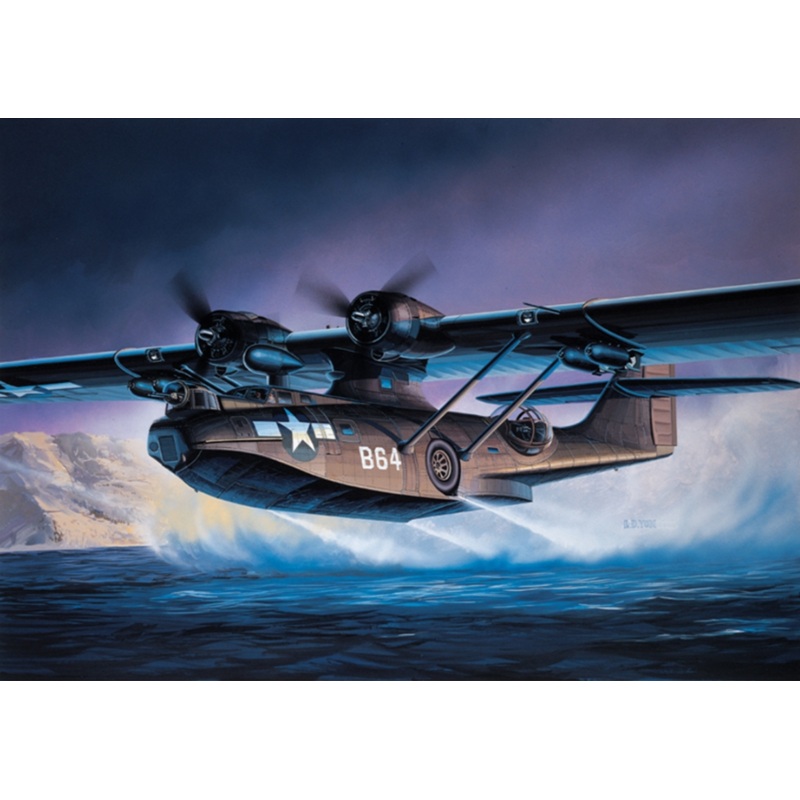 PBY-5A Black Cat Catalina Model Kit