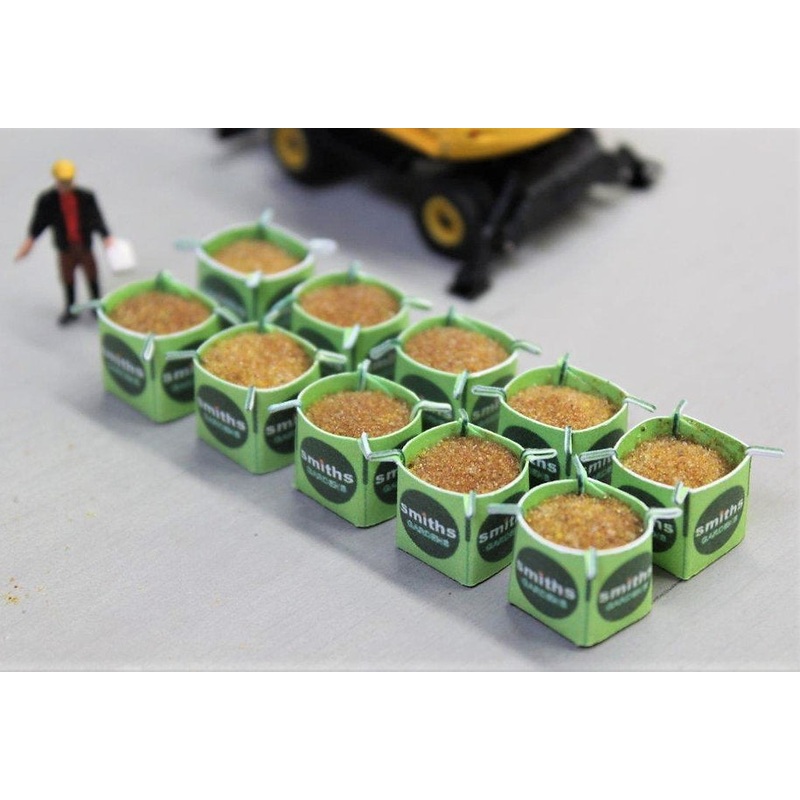 Smiths Gardens Tonne Bags w/ pea gravel loads – Pack of 10