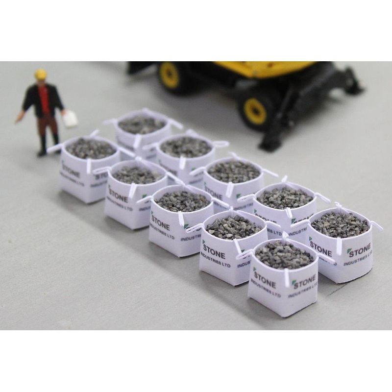 Stone Industries Tonne Bags w/ 1mm grey ballast loads – Pack of 10