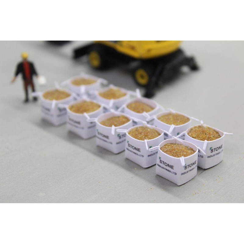 Stone Industries Tonne Bags w/ pea gravel loads – Pack of 10