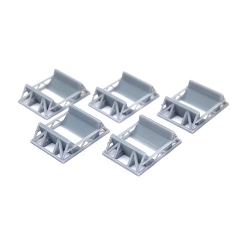 Unpainted Framed Steel Coil Cradles (x5)