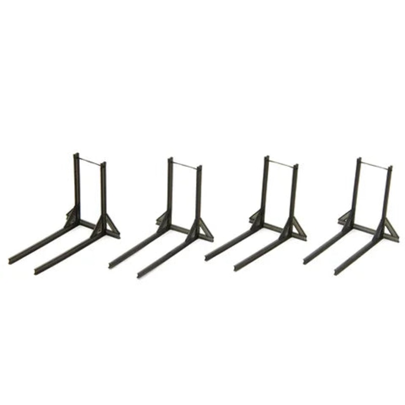 UNPAINTED Log Stanchion Frames – Set of 4