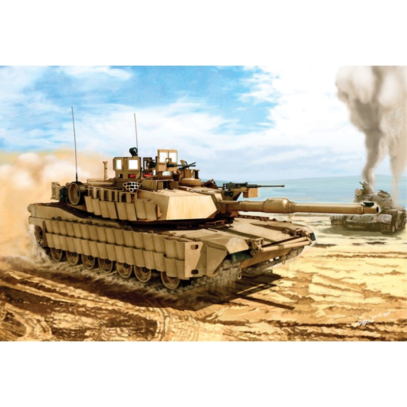 US Army M1A2 Tank Model Kit