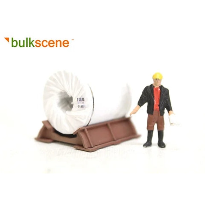 White Wrapped Coil Loads (x5) 20mm x 22mm