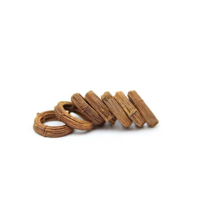 Bulkscene 4mm Strapped Wire Coils – Rusty – Pack of 10