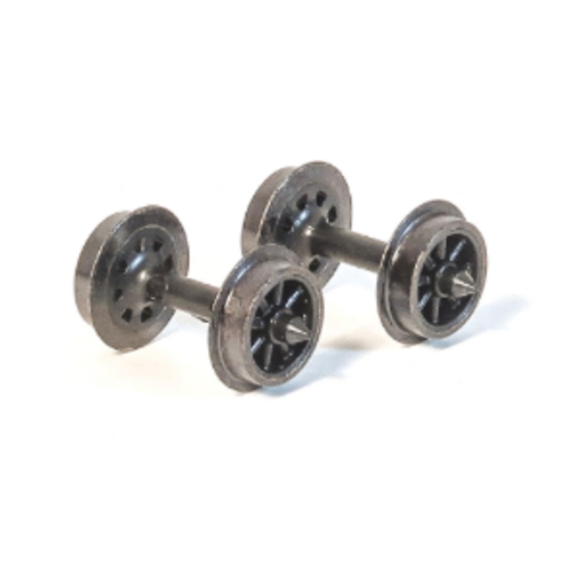 Packs of 40 axles Spoked Wheels