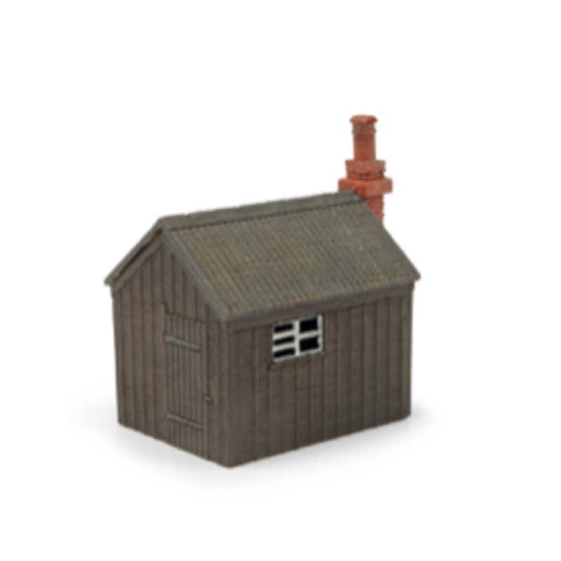 TT:120 Lineside Hut Laser Cut Wooden Kit (2)
