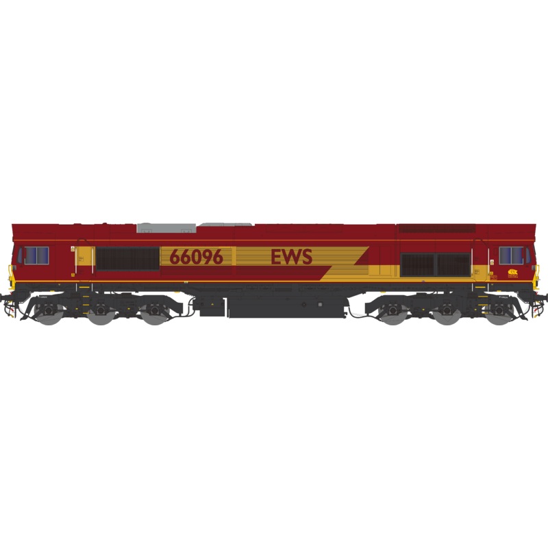 Class 66 66096 EWS Diesel Locomotive – DCC Sound
