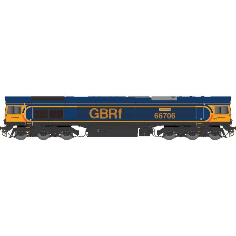 Class 66 66706 GBRF Nene Valley Diesel Locomotive – DCC Sound