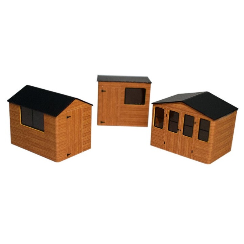 Sheds Brown (3) Card Kit