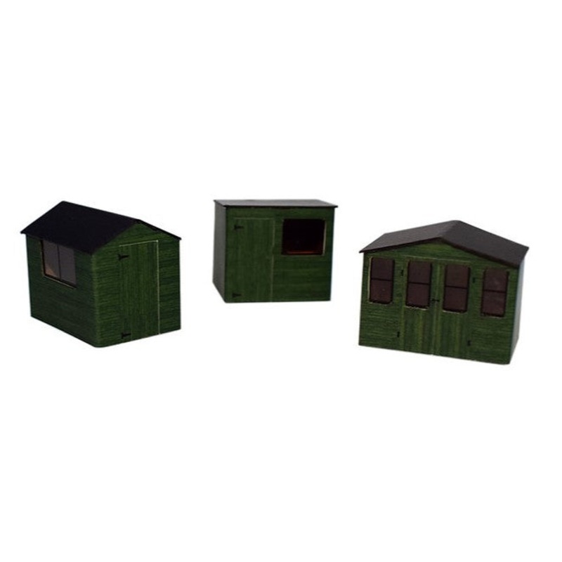 Sheds Green (3) Card Kit