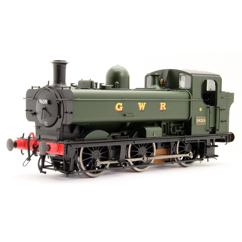 Class 57xx Pannier GWR Shirtbutton Green Unnumbered – Steam Tank Locomotive – DCC Fitted