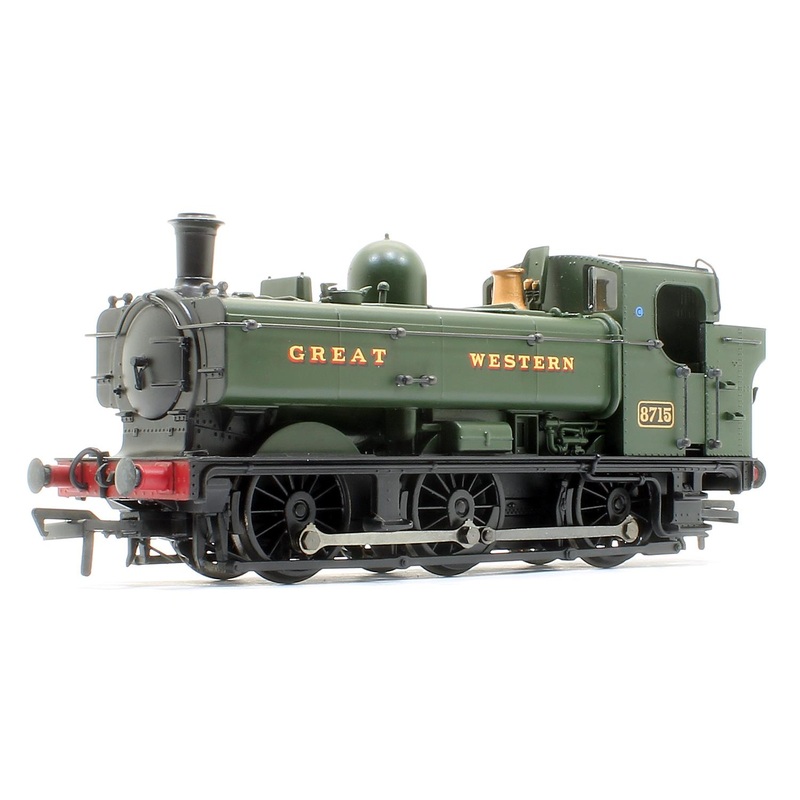 Class 87xx Pannier ‘Great Western’ Green  8750 – Steam Tank Locomotive – DCC Fitted