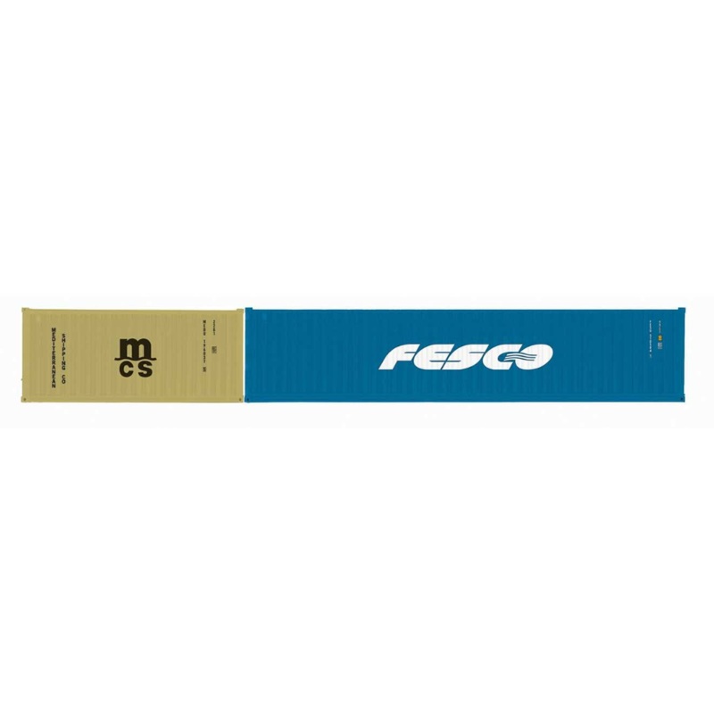 Container Pack 1 x 20 and 1 x 40 MSC & Fesco Containers