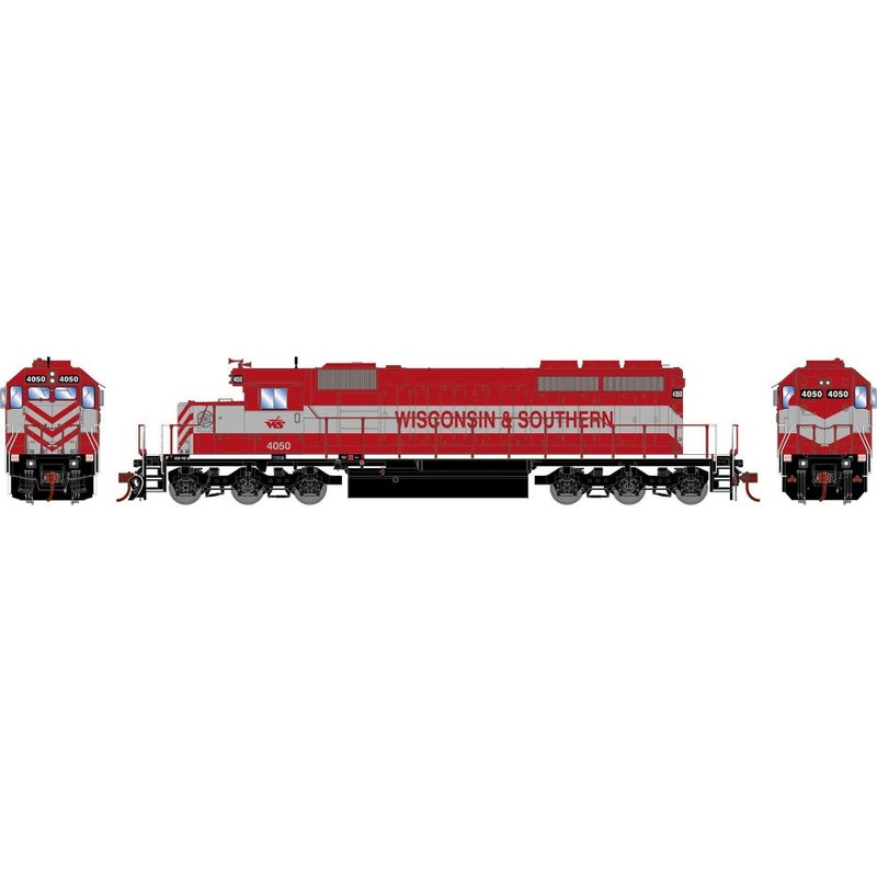 EMD SD40-2 With DCC & Sound, WAMX #4050 Diesel Locomotive