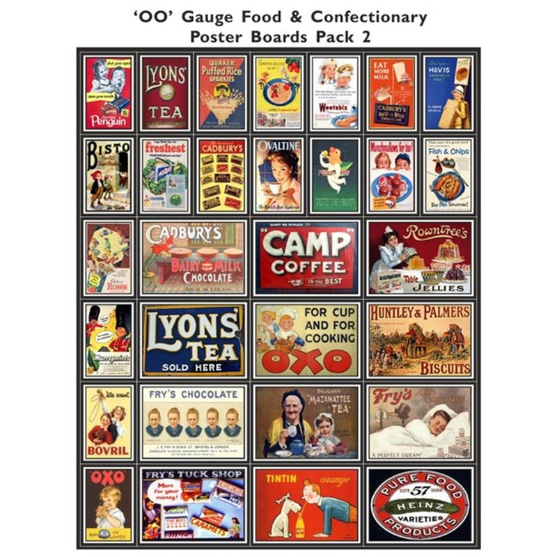 Food & Confectionary Poster Boards Pack 2