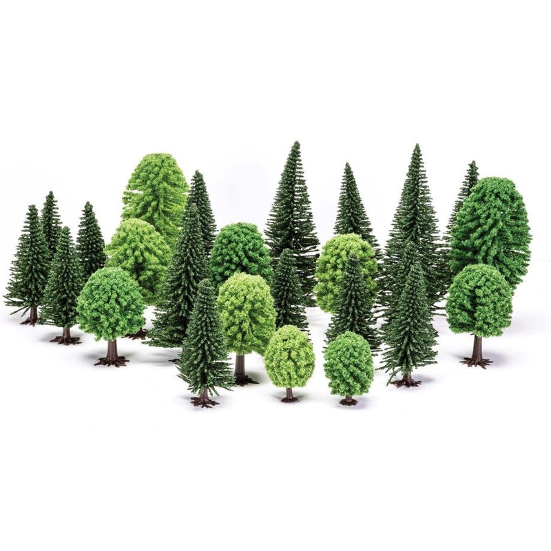 Hobby Mixed (Deciduous and Fir) Trees