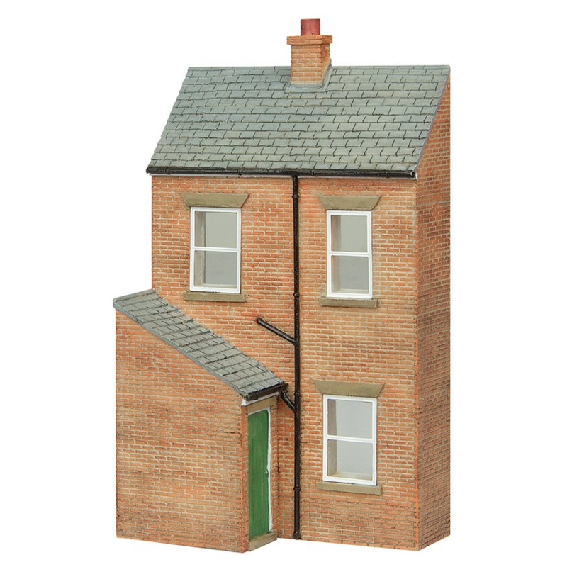 Low Relief Rear of Terrace, Left Hand Door Green