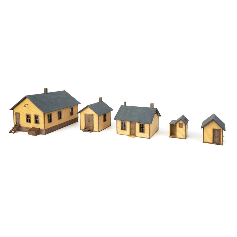 Vintage Trackside Structures (5) Kit