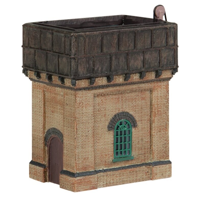 Brick Base Water Tower Green