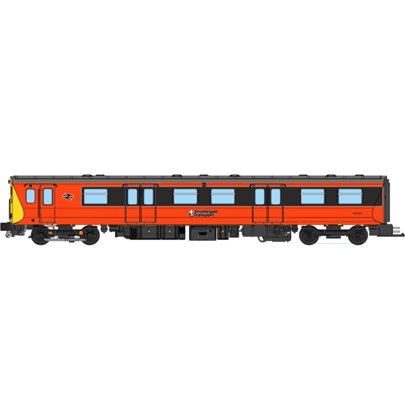 Class 314211 Strathclyde Passenger Transport (SPT) Orange & Black 3 Car EMU Set
