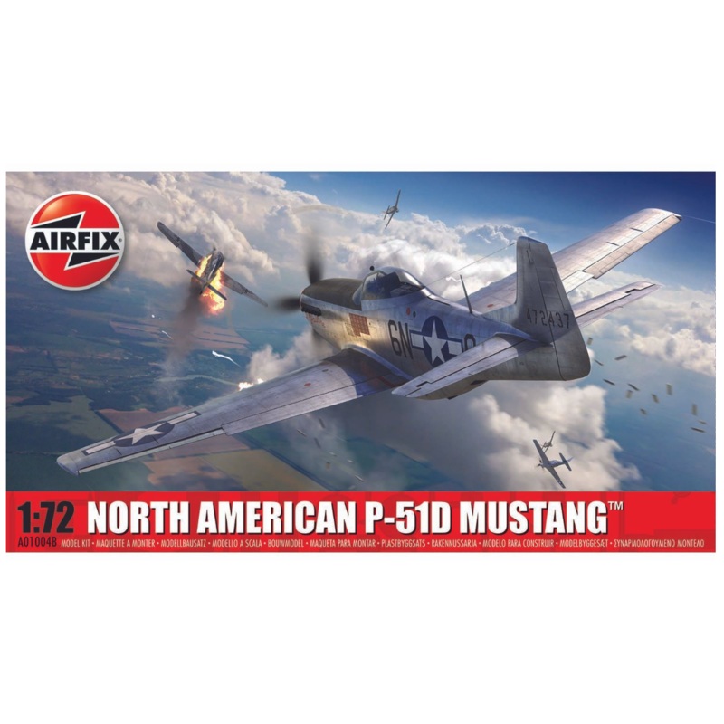 North American P-51D Mustang Model Kit