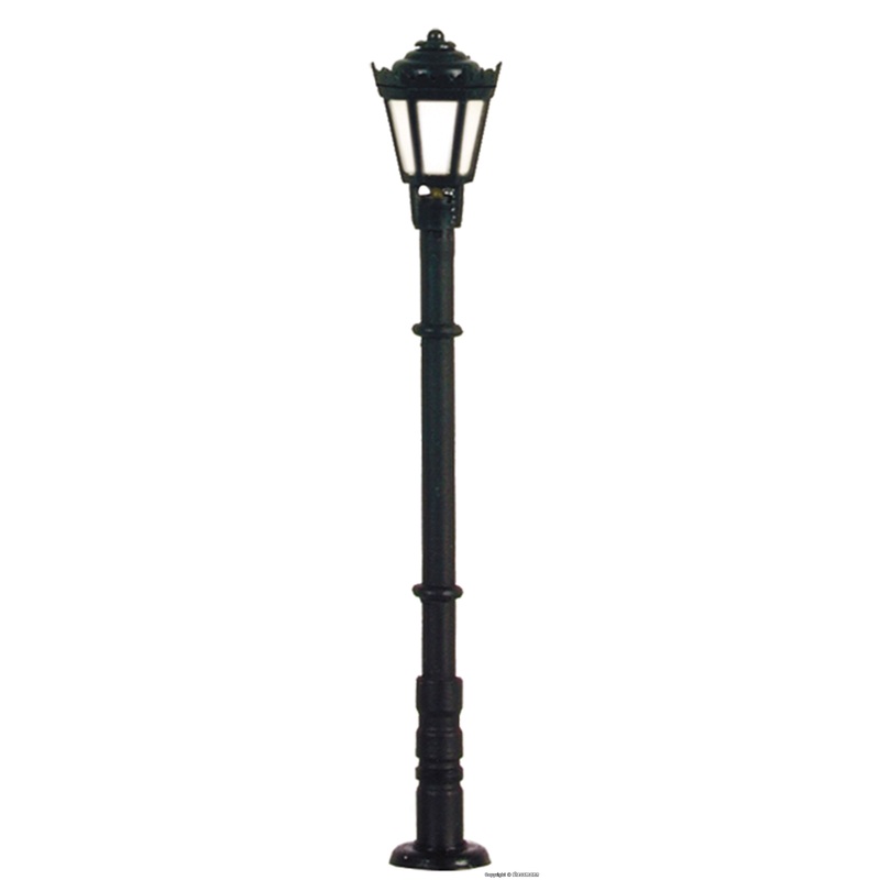TT:120 Gauge Park Lamp Black 46mm LED Warm White