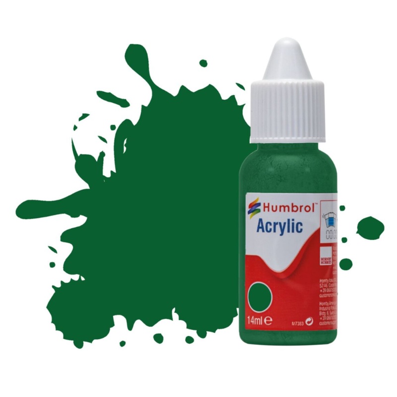 Acrylic Dropper Bottle – No 120 Light Green – Matt – 14ml