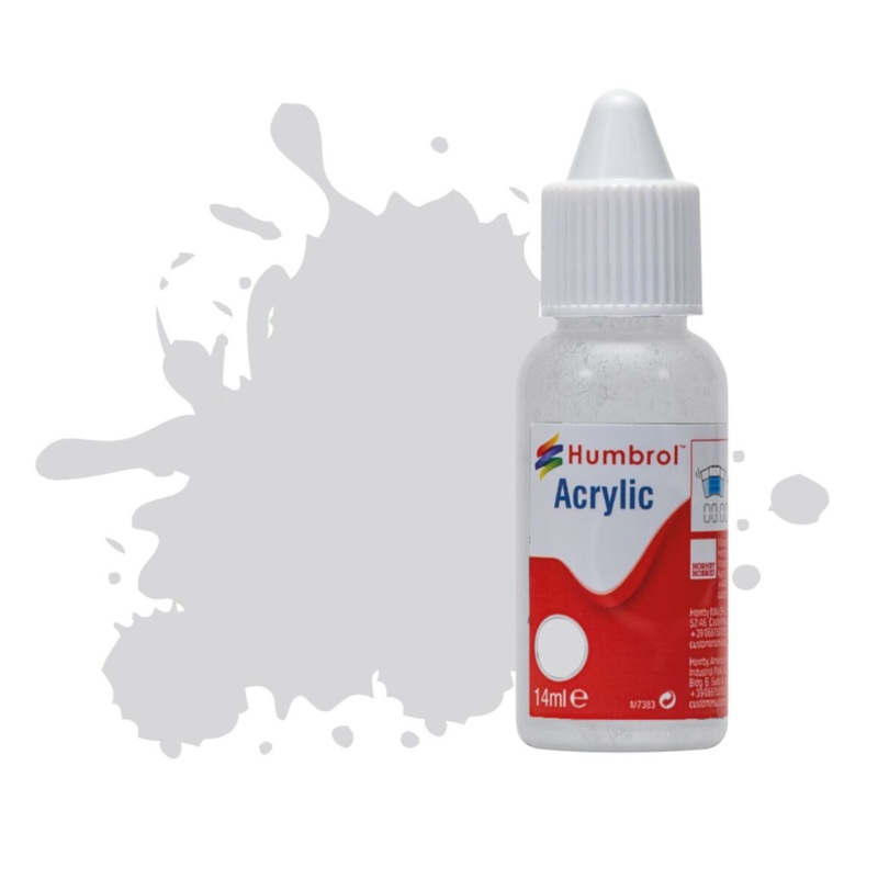 Acrylic Dropper Bottle – No 147 Light Grey – Matt – 14ml